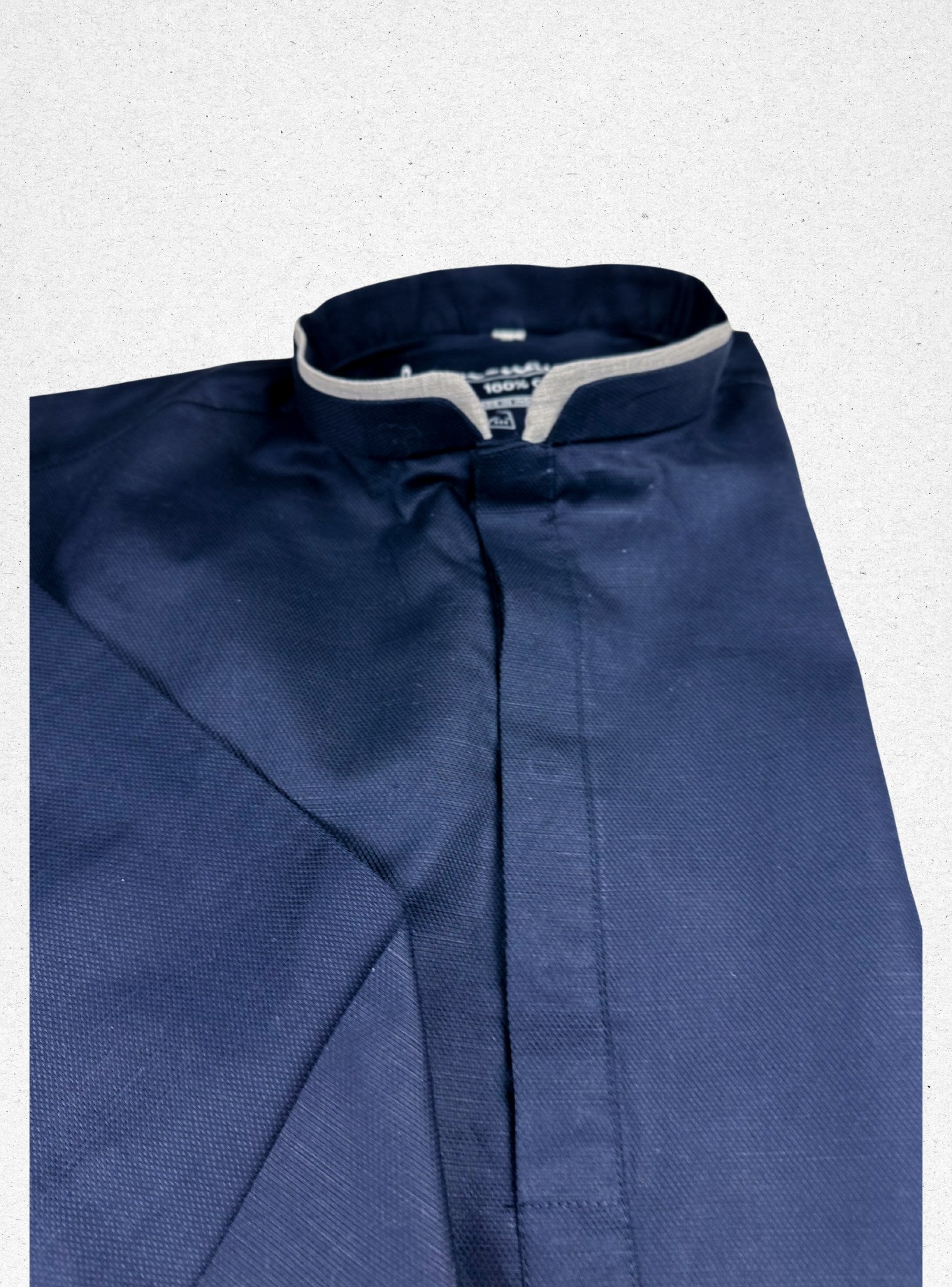 Navy & Gray - Two Tone Kurta